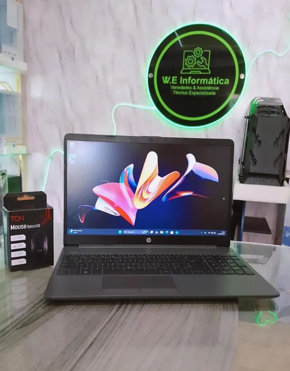 Notebook da Hp core i5 11 geração 8gb SSD 250gb  com pacotes office e garantia  - Foto 3