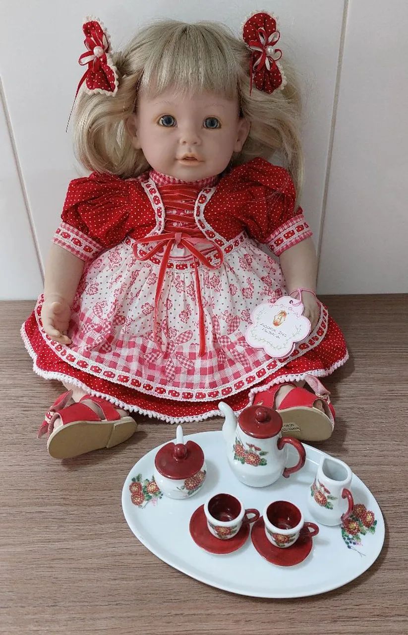 Boneca Adora doll importada e conjunto de cafe  - Foto 2