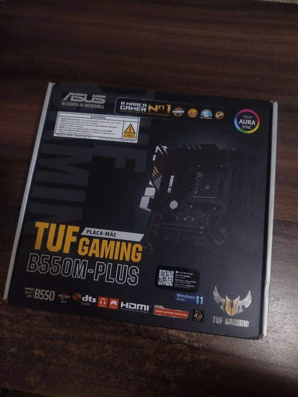 PLACA MÃE B550M ASUS TUF Gaming Plus | NOVA - Foto 3