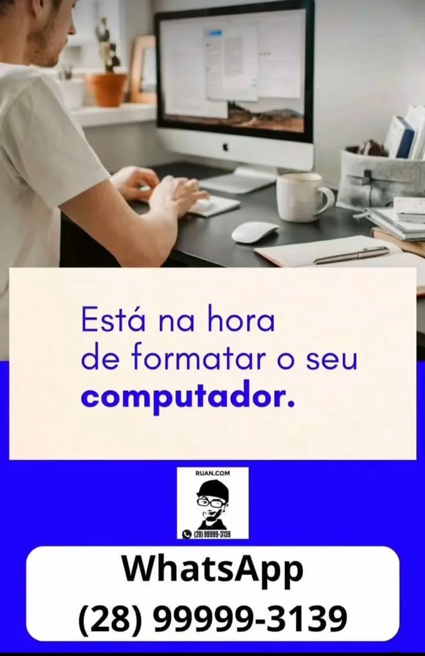 Seu computador lento, travando ou esquentando? Eu resolvo!<br>