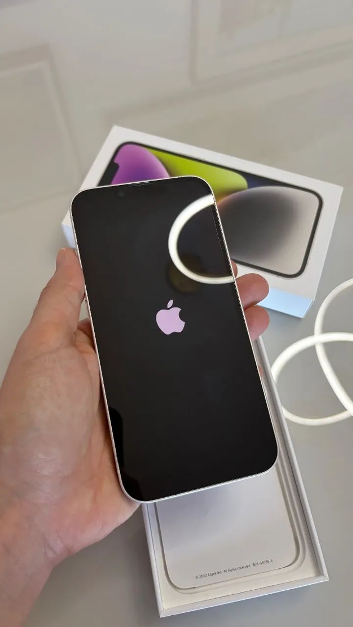 iPhone 14 branco estelar 128gb - Foto 2