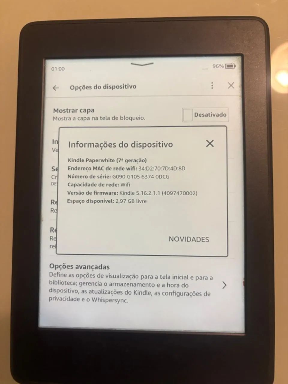 Kindle 7º geração - Foto 2