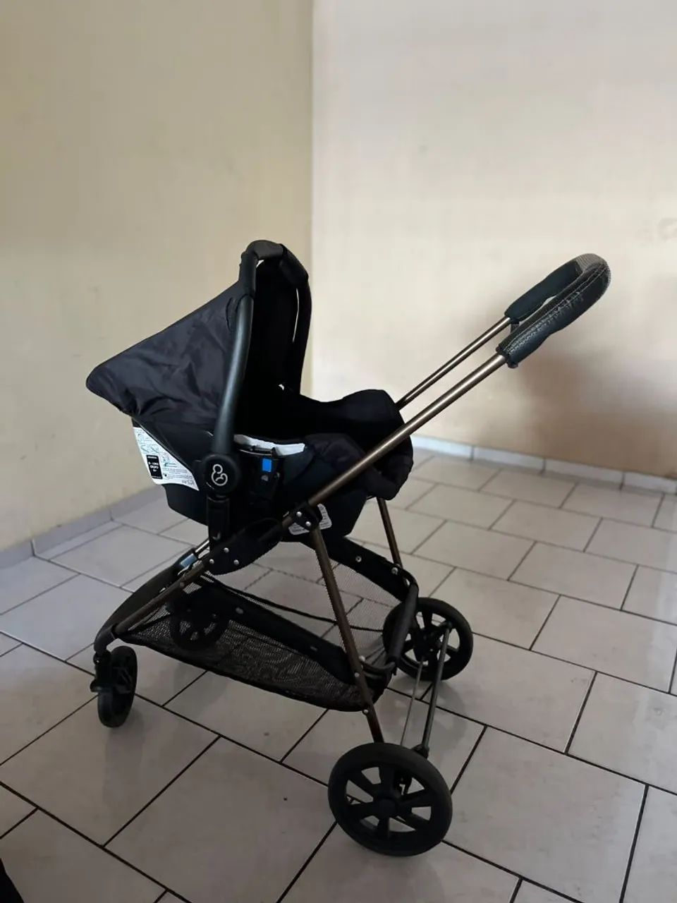 Carrinho de bebê moises + bebê conforto - Foto 4