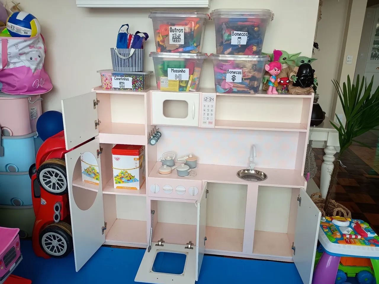 Cozinha de madeira infantil  - Foto 4