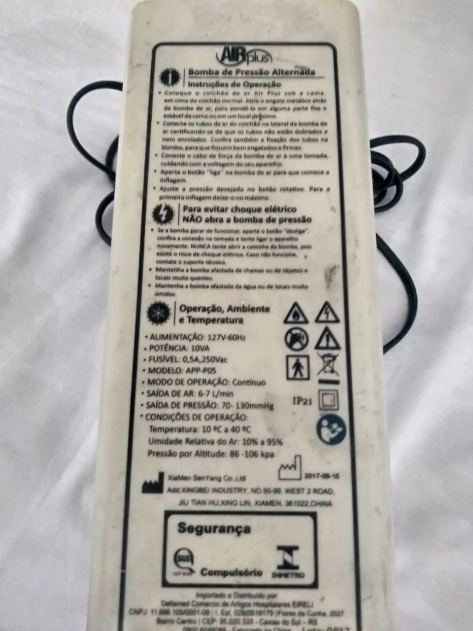 Motor Para Colchão Pneumático (USADO)  - Foto 2