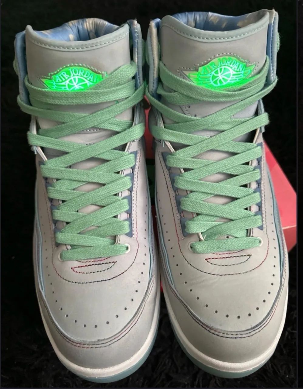 Tênis Jordan 2 x Balvin 43br  - Foto 4