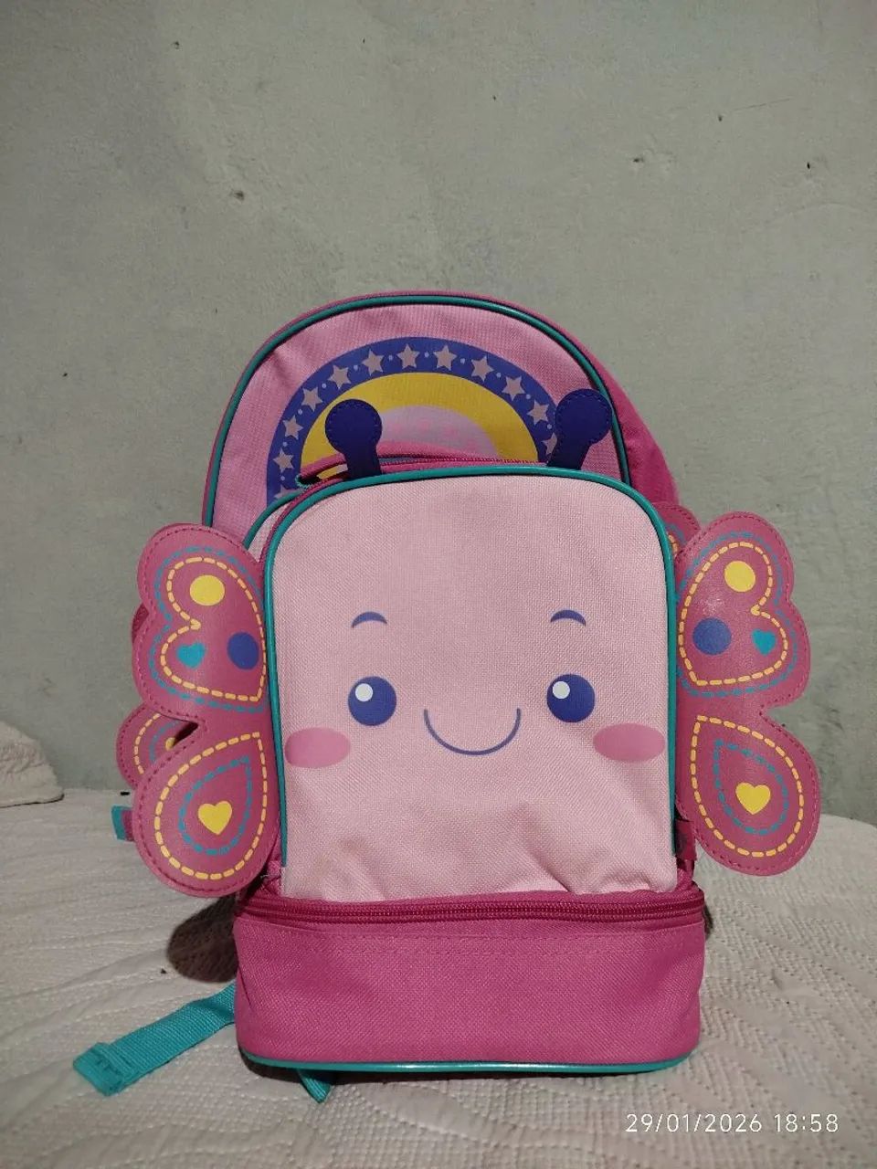 Mochila com lancheira escolar - Foto 4