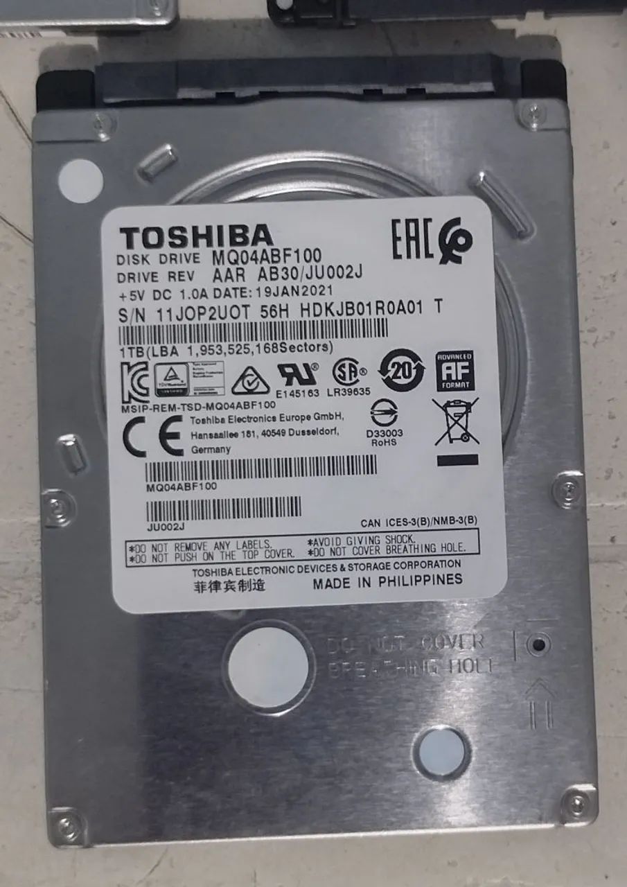 1TB HD Slim Notebook415076415115120642