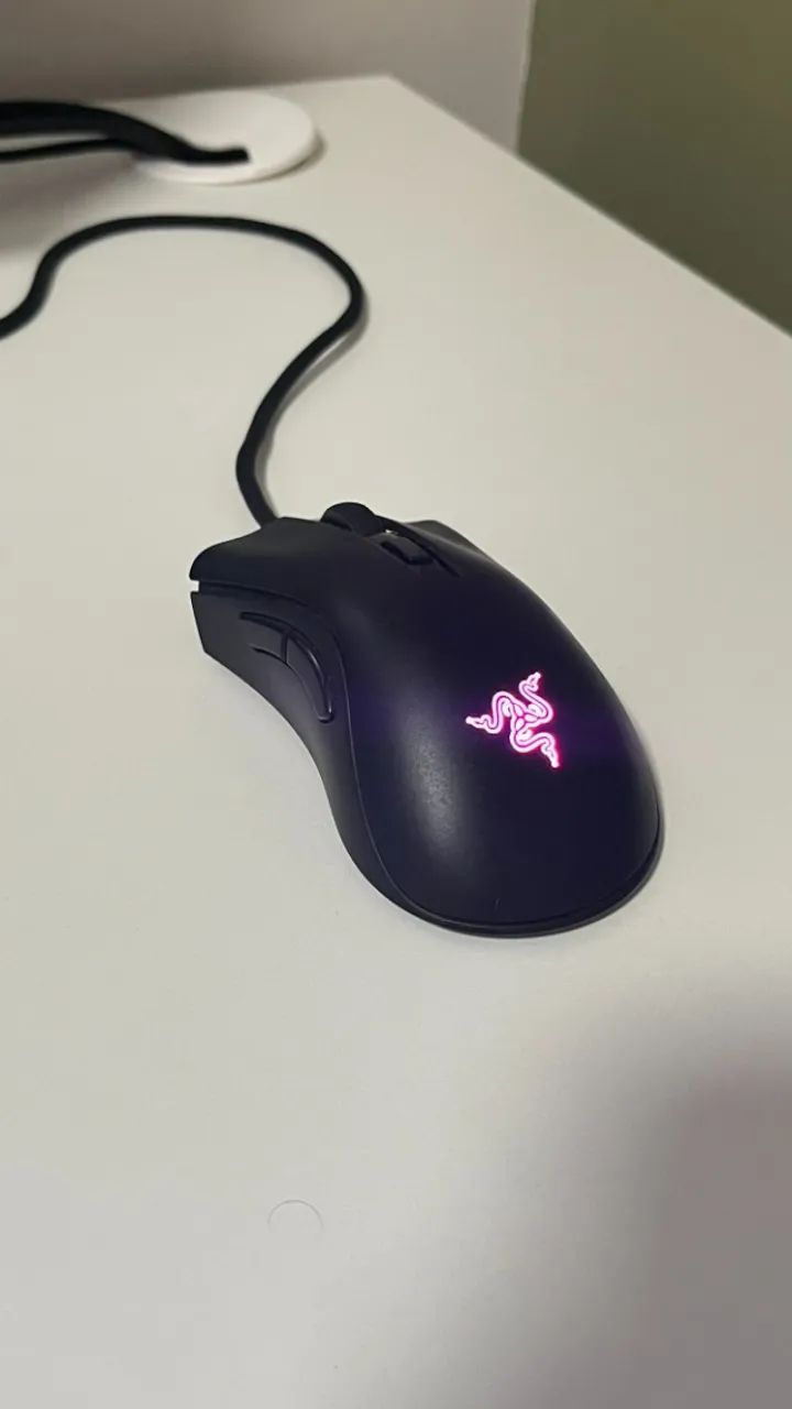 Mouse Gamer Razer Deathadder V2 Mini Grip Rgb Preto