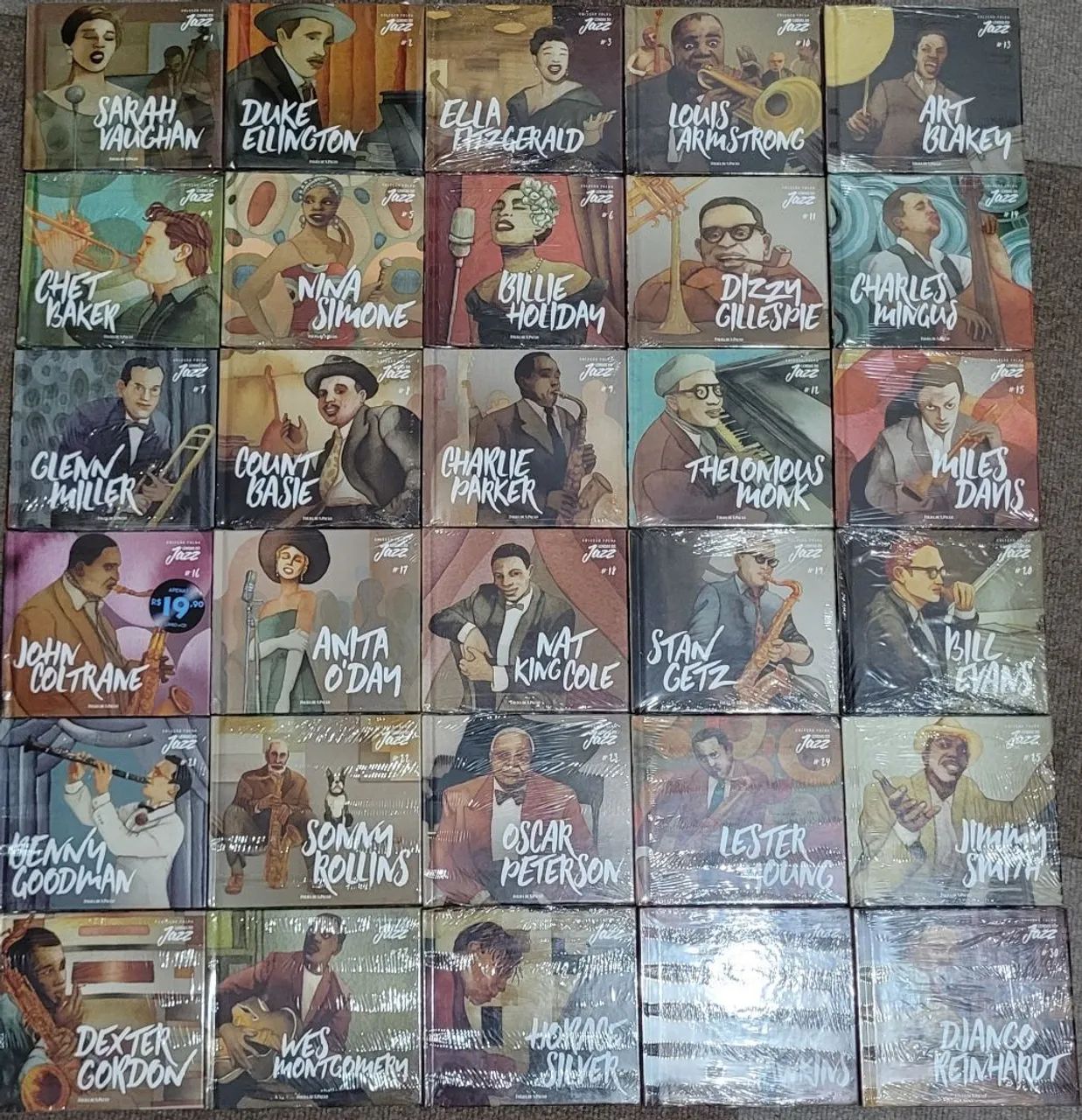 Box set coleção Folha lendas do jazz - Foto 2