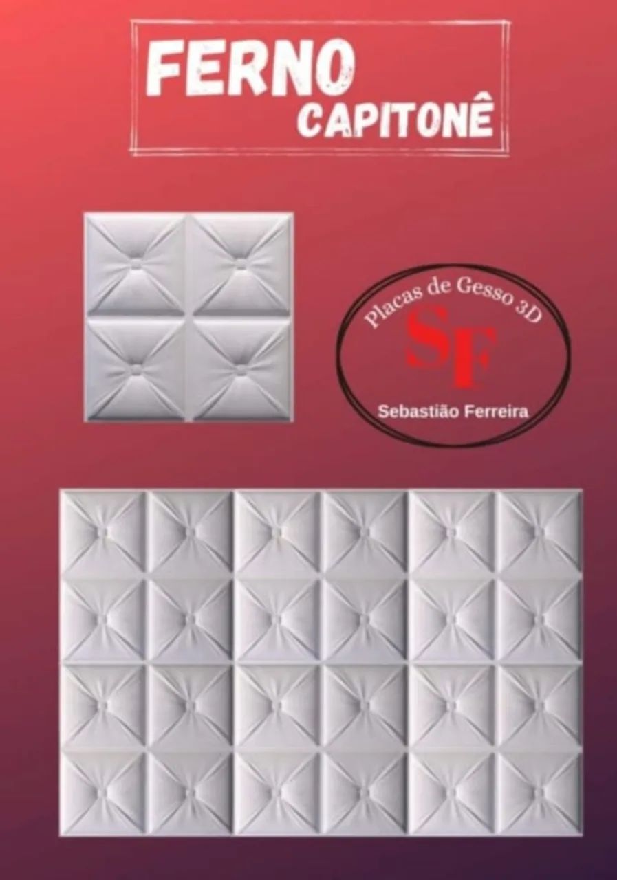 Placas de Gesso 3D - Foto 5
