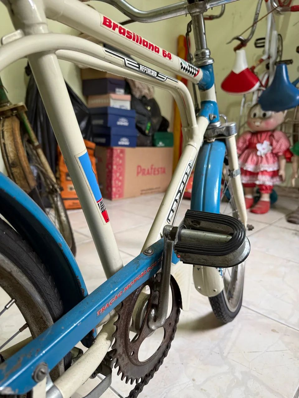 Bicicleta Antiga Aro 20 1964  - Foto 4