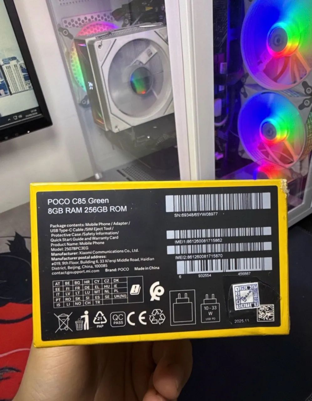 Xiaomi Poco c85 256gb 8gb ram LACRADO!  - Foto 2