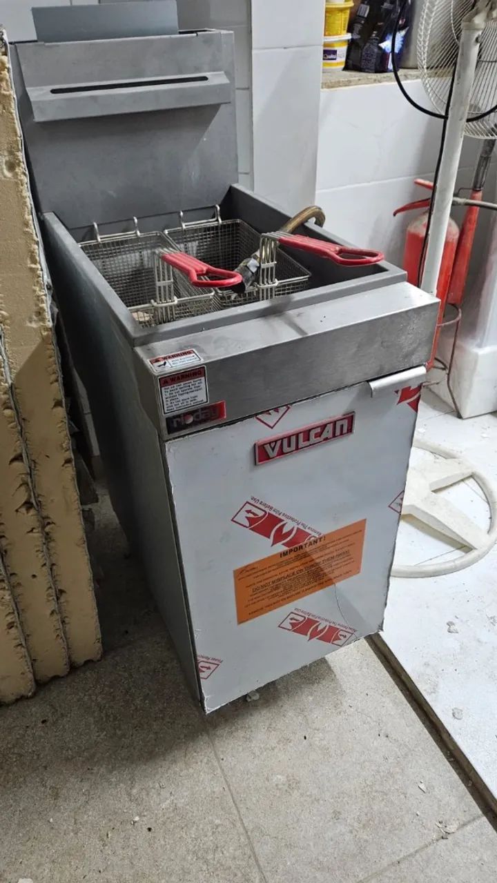 Fritadeira industrial Vulcan a gás  - Foto 5