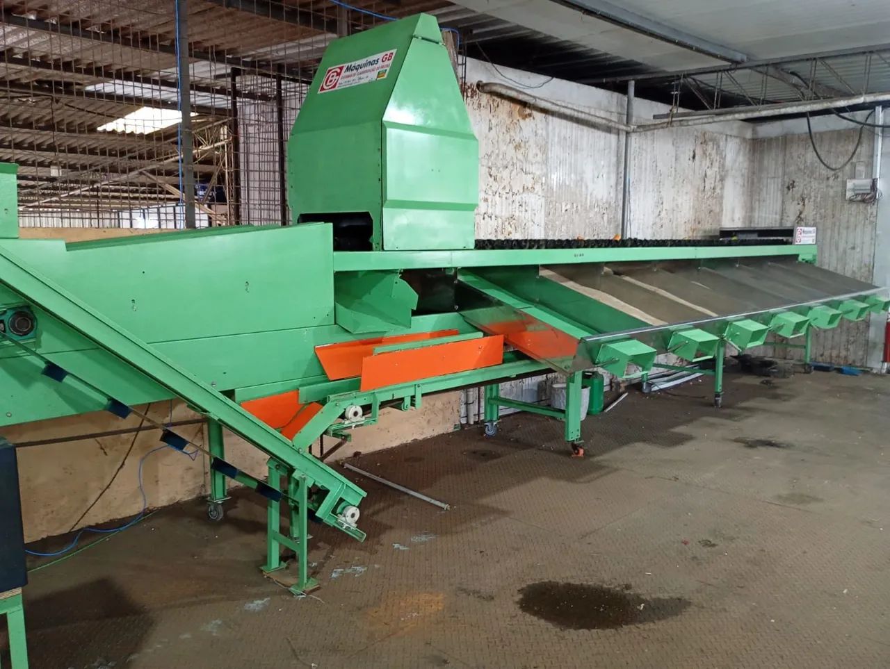 Máquina classificadora de tomate