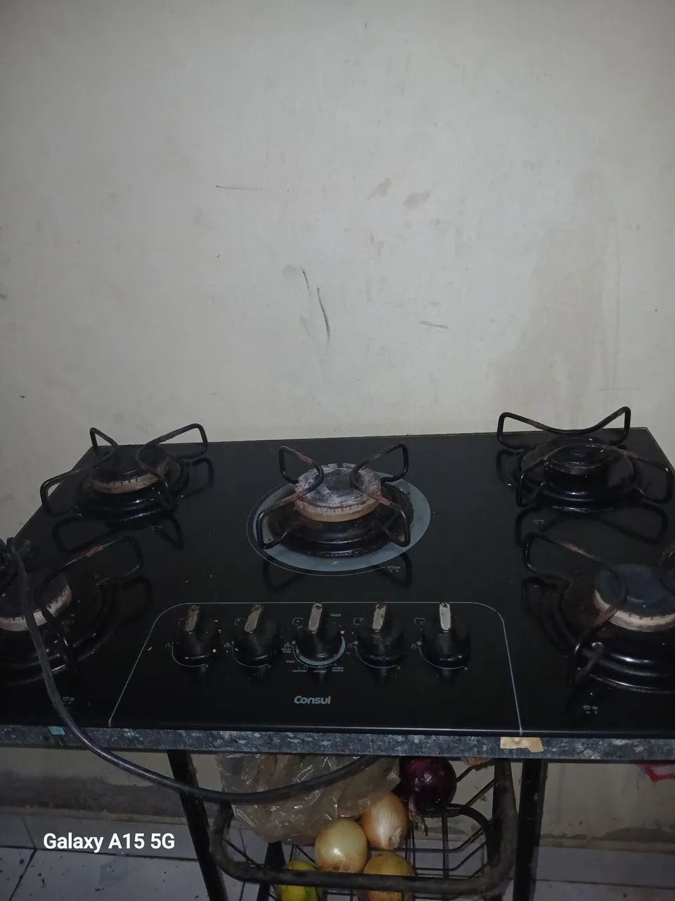 Vendo cooktop funcionando as 5 bocas perfeitamente automático da marca consul  - Foto 2