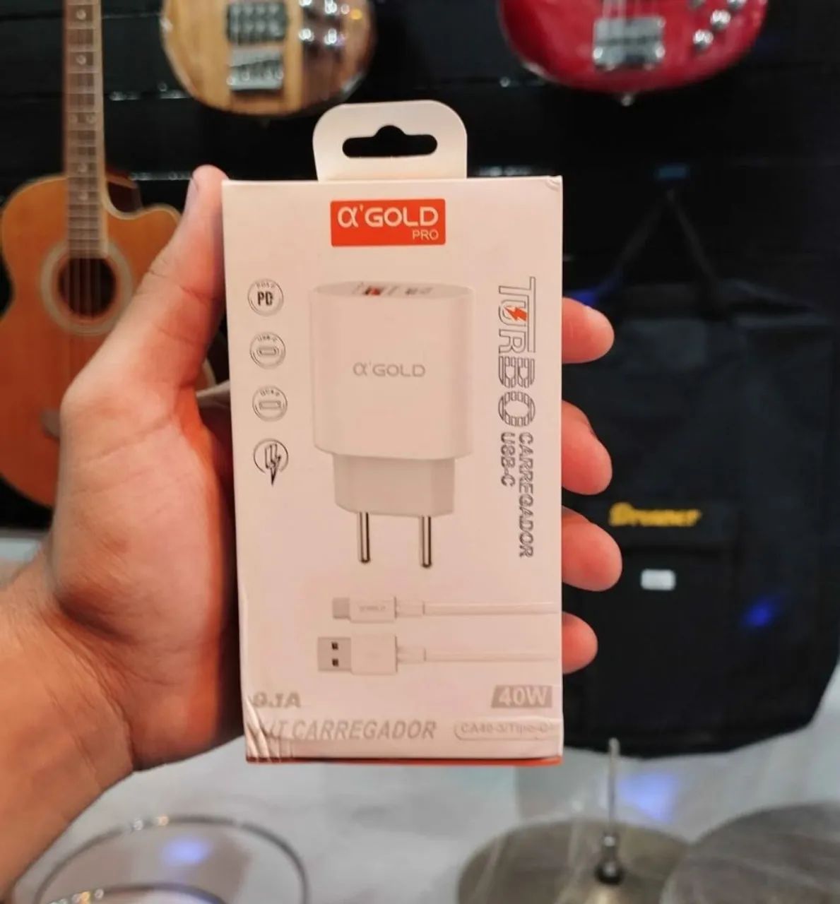 Carregador 40W tipo C