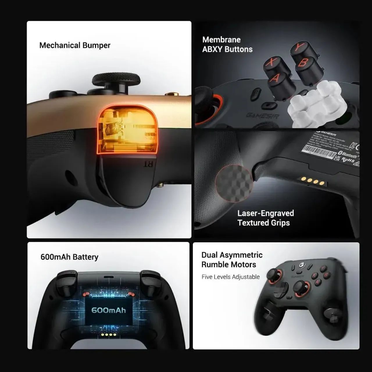Gamesir Nova Lite 2 Com Hall effect  PC E Nintendo switch 2<br> - Foto 3