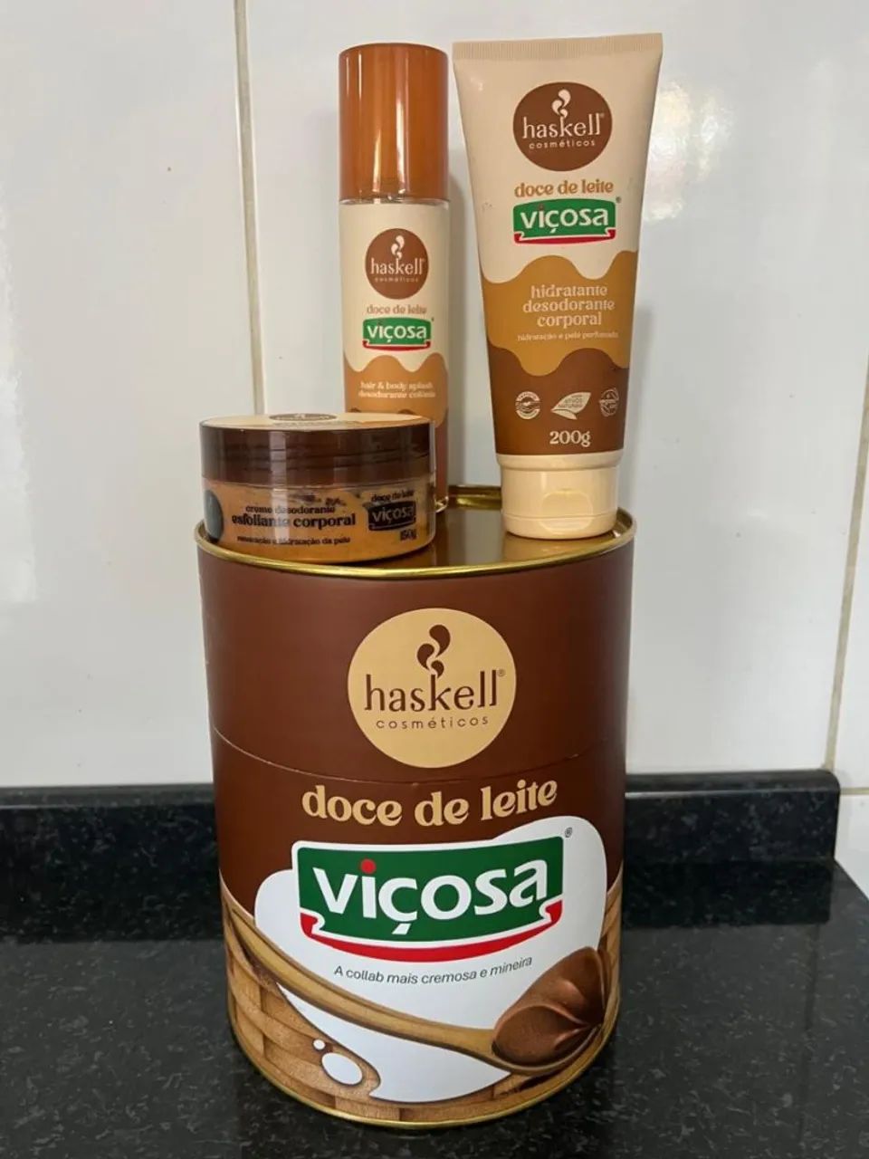 Kit Haskell Doce de Leite Viçosa + Lata Decorativa - Foto 2