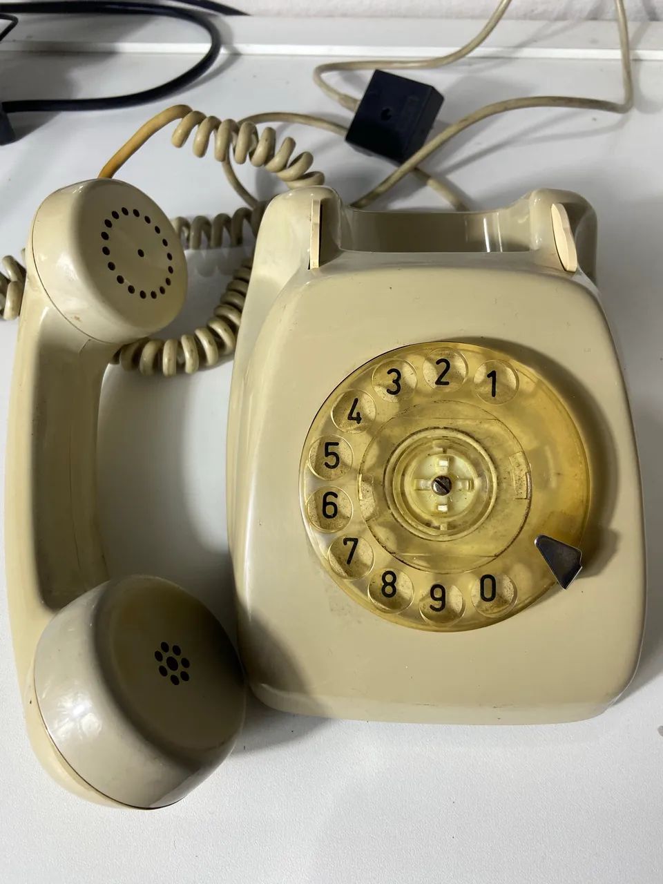 Telefone de disco antigo  - Foto 4