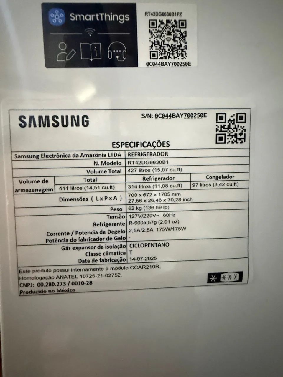 Refrigerador Samsung  - Foto 3