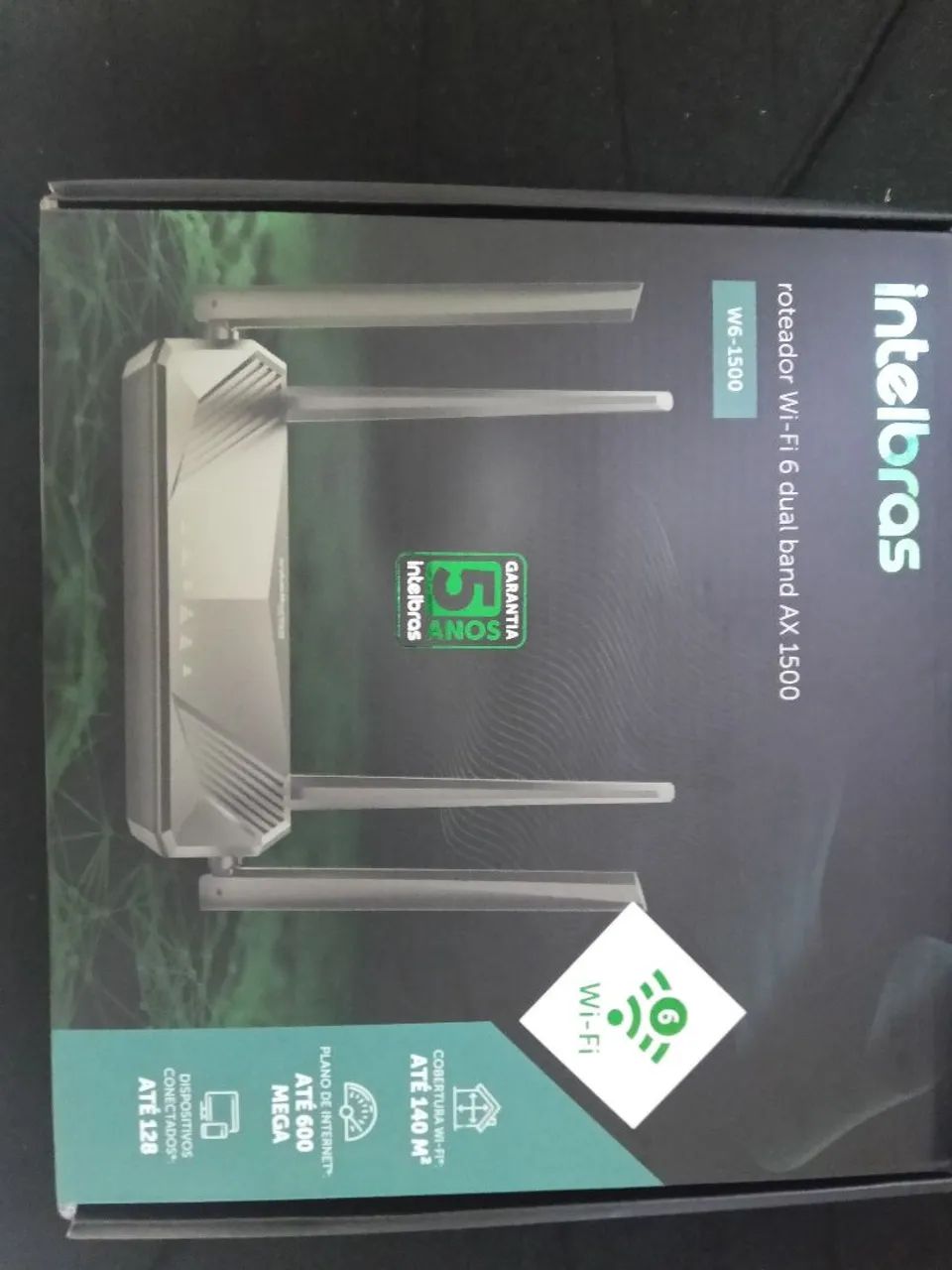 Roteador w6 1500 wi-fi 6