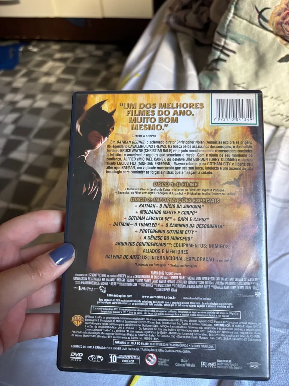    dvd Batman Begins - DVD duplo - Foto 2