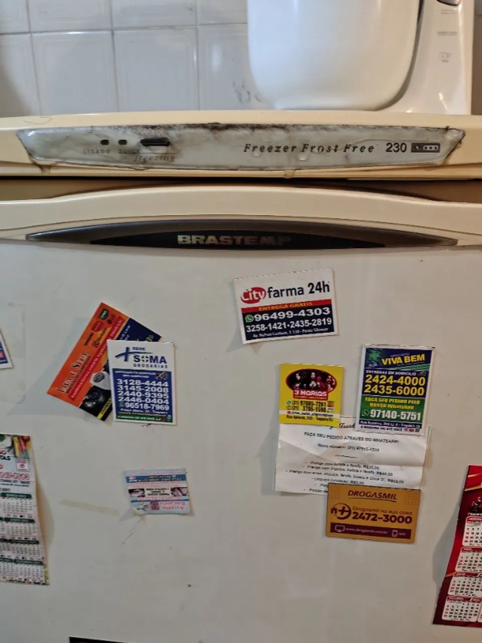 Freezer Brastemp 
