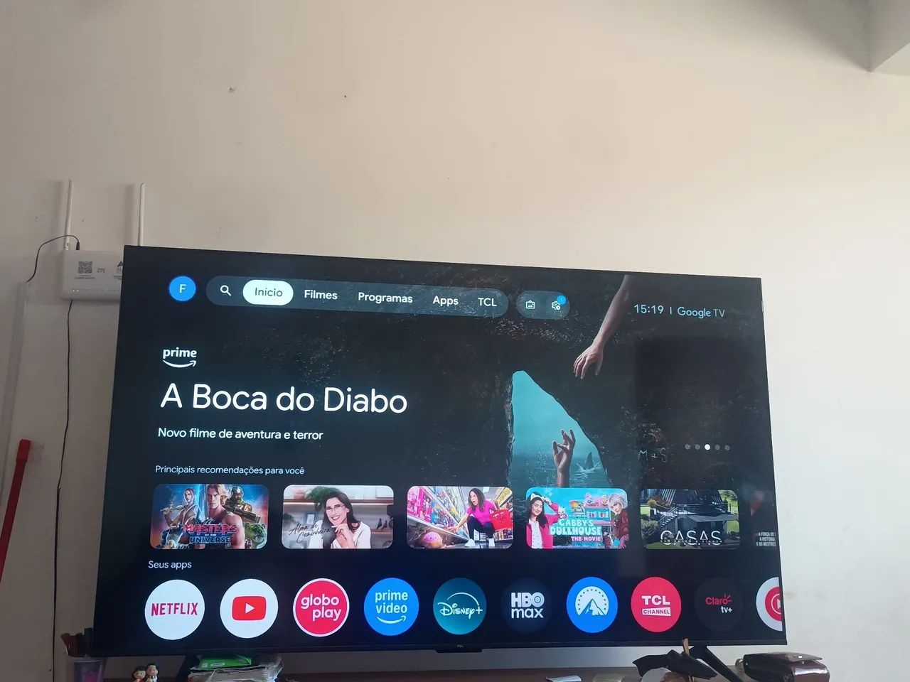 Vende-se TV smart 75 polegadas com Alexa. - Foto 2