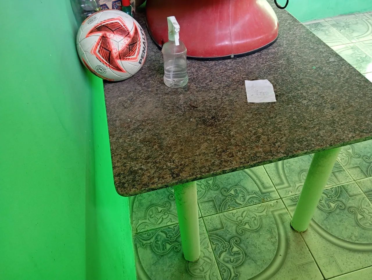 Mesa de tubolar com tampa de mármore  - Foto 5