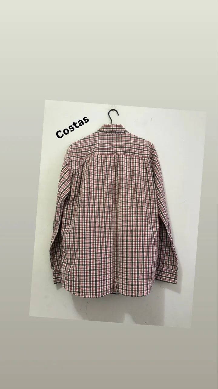 Camisa masculina xadrez número 2 - Foto 2