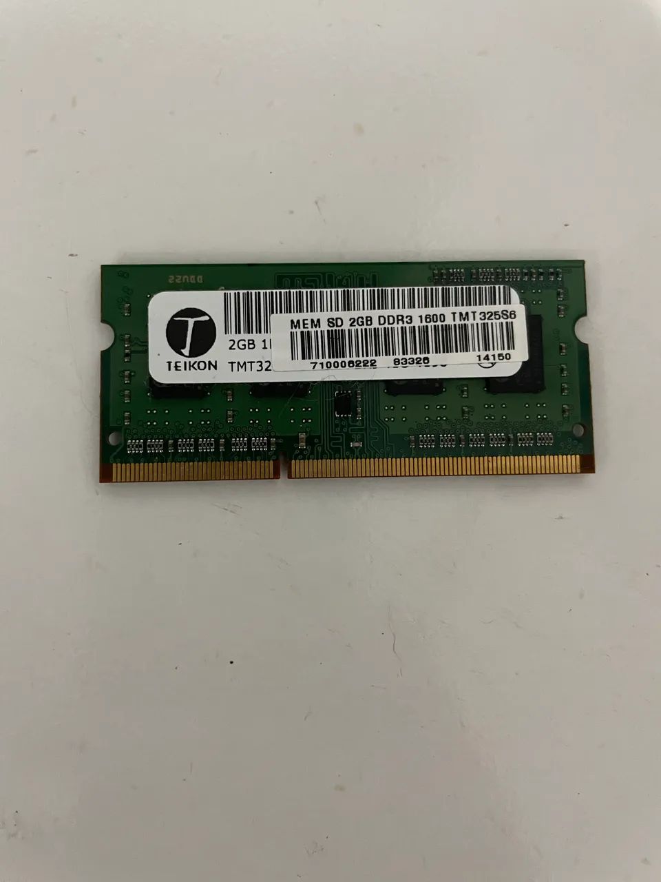 Memoria ram ddd3 notebook 