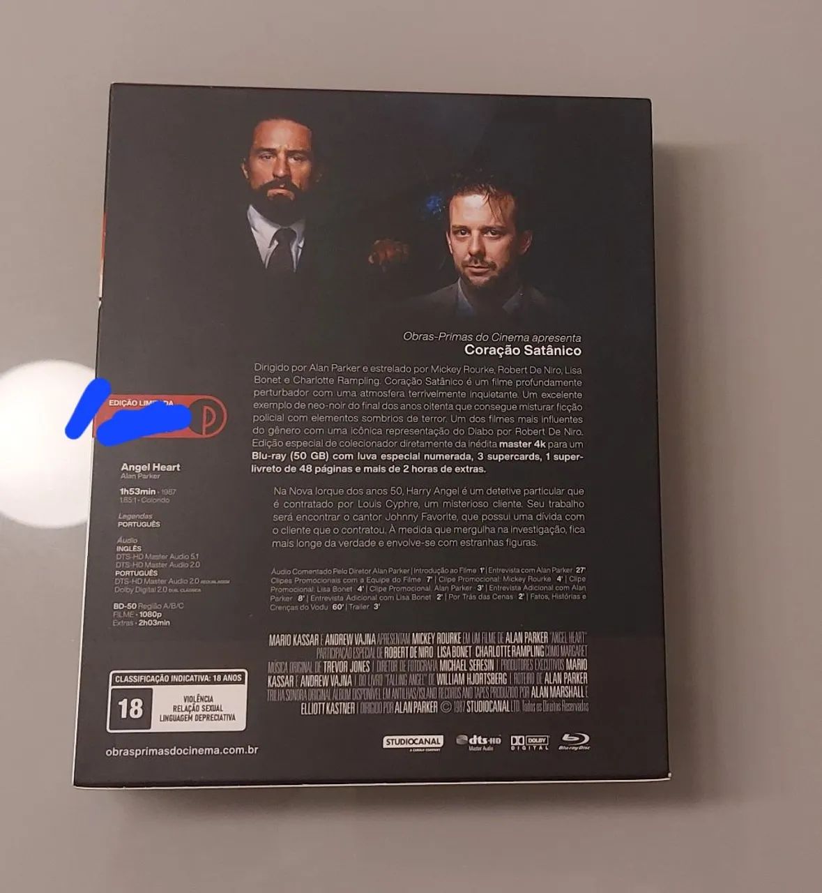Blu Ray - Coração Satanico - OP - Raro - Foto 2