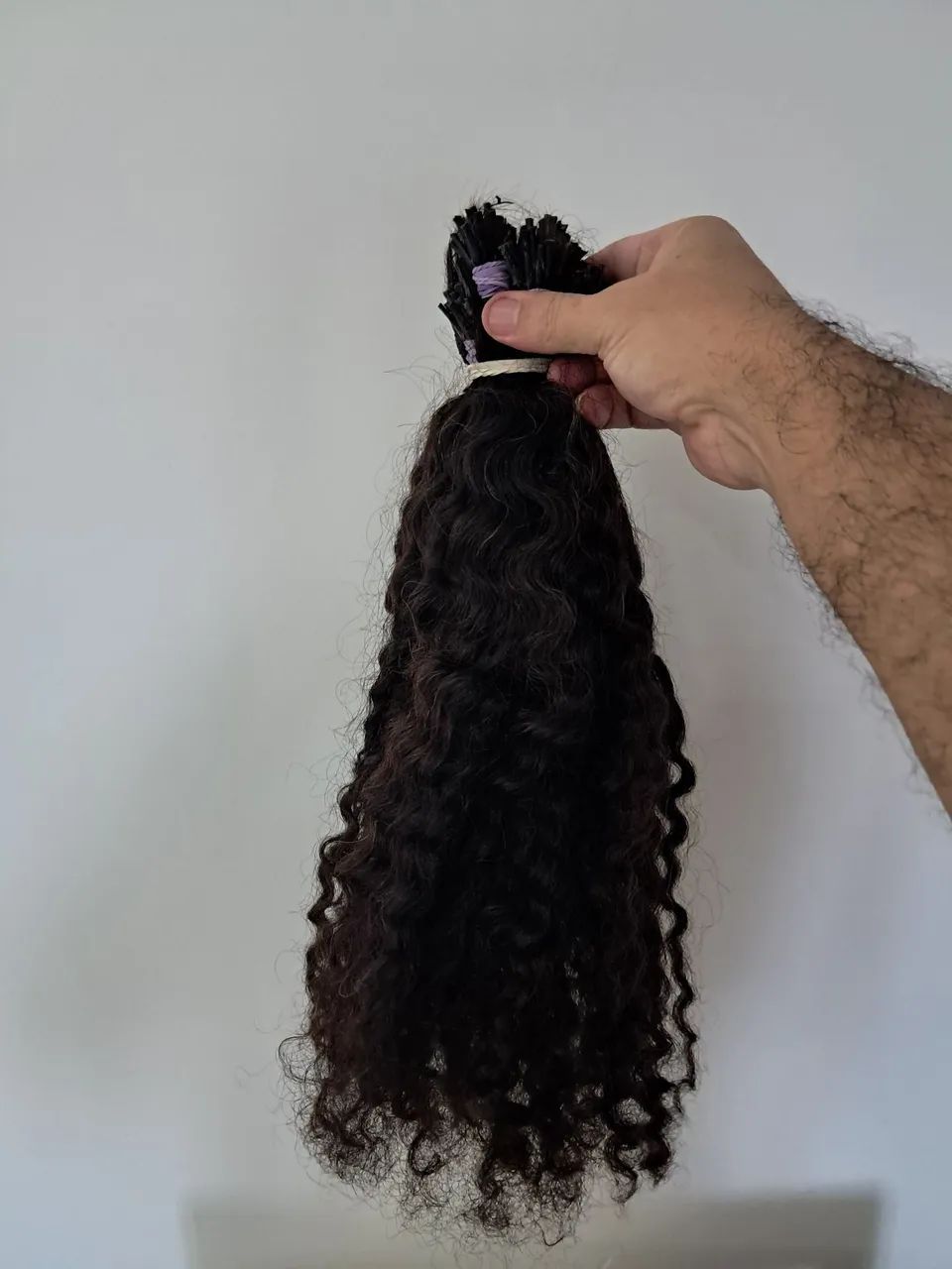 Cabelo natural cacheado 50cm - Foto 2