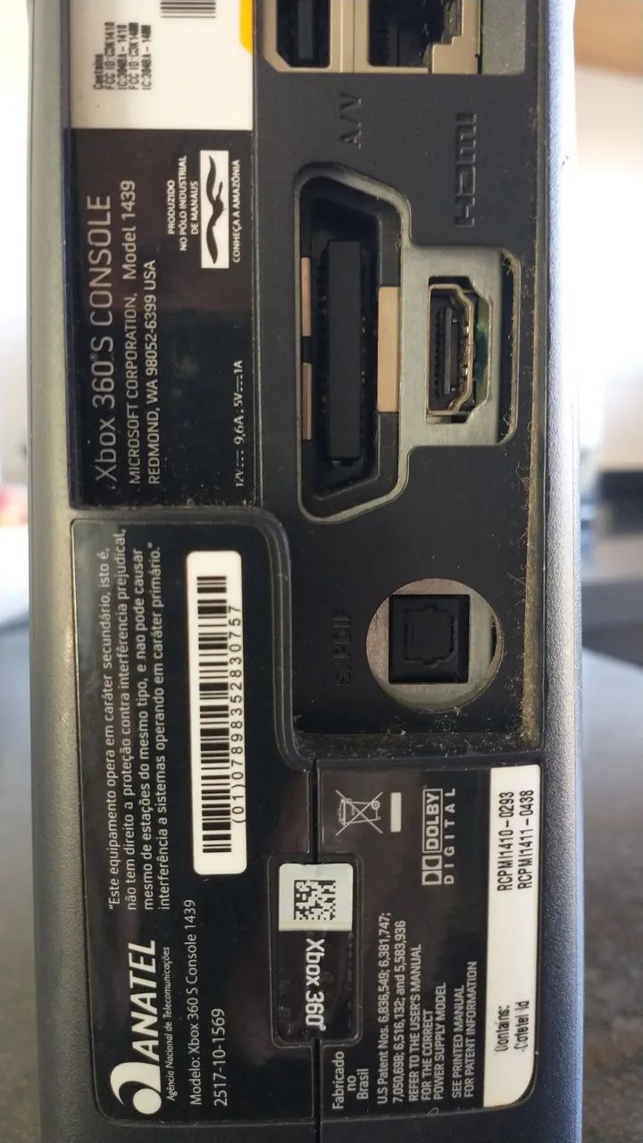Xbox 360 (com defeito e sem o controle) - Foto 5