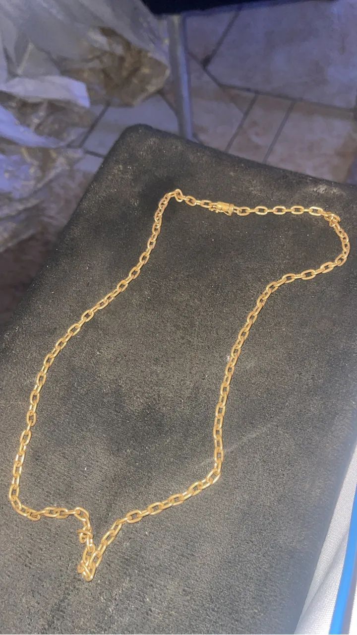 Vendo corrente moeda antiga masculina zap *53 - Foto 2