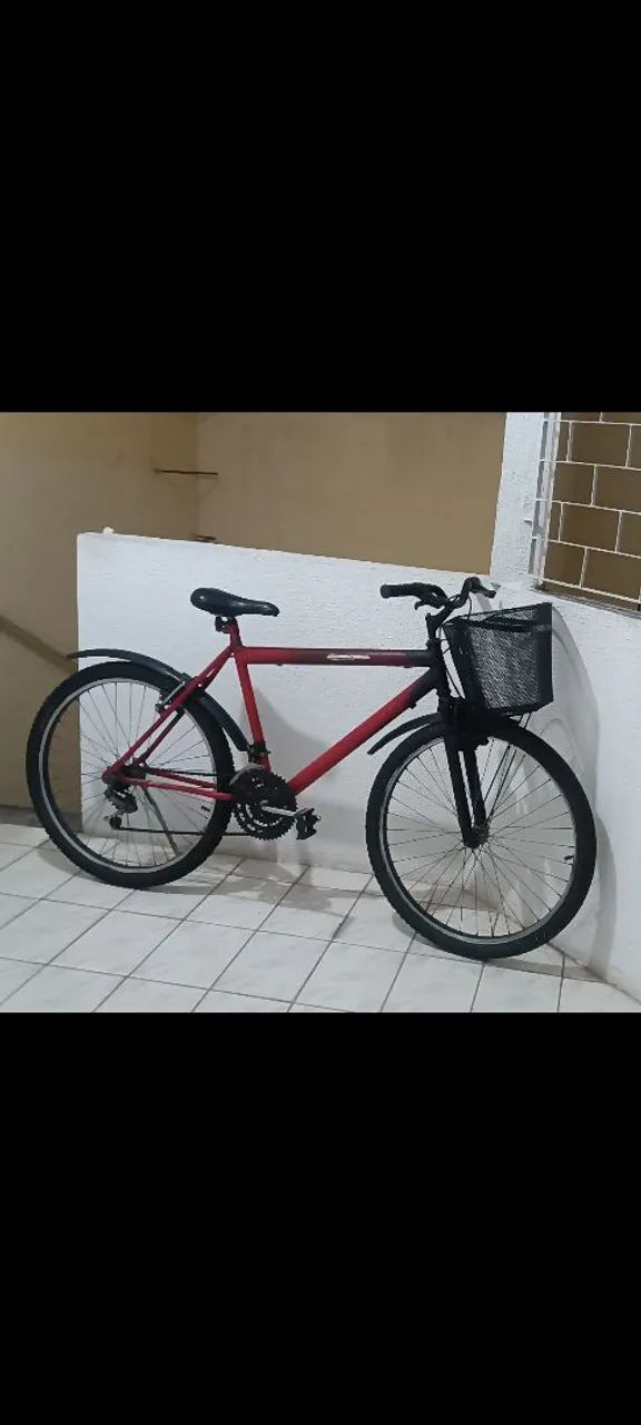 Bicicleta com cestinha
