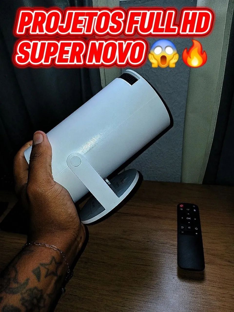 PROJETOR 4K ANDROID