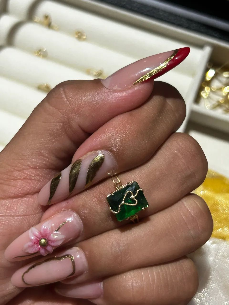 Anel em ouro 18k