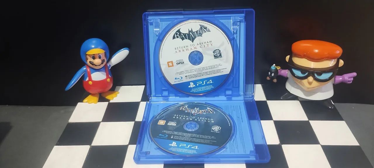 Batman colection arkan ps4 2 jogos  - Foto 3