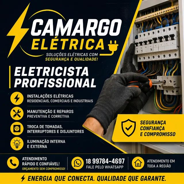 eletricista presidente prudente