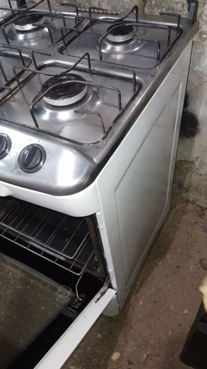 Fogão Brastemp funcionando tudo limpo revisado entrega grátis  - Foto 4