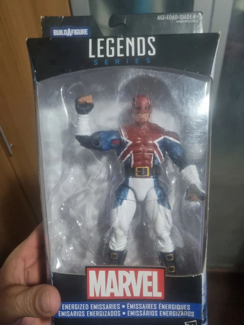 Marvel legends Capitão Britânia 