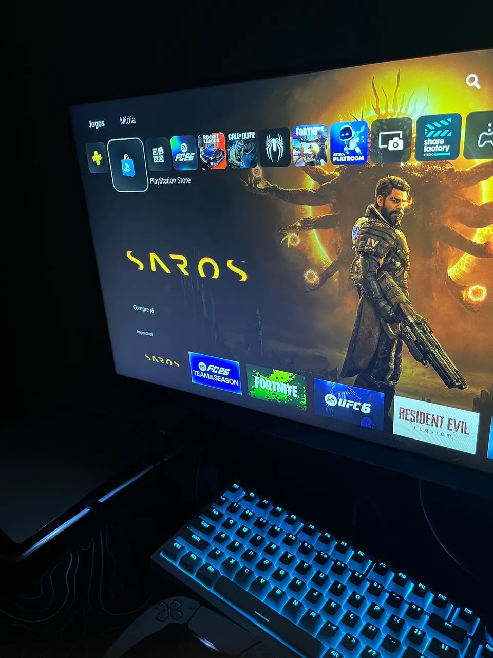 Setup de ps5 slim