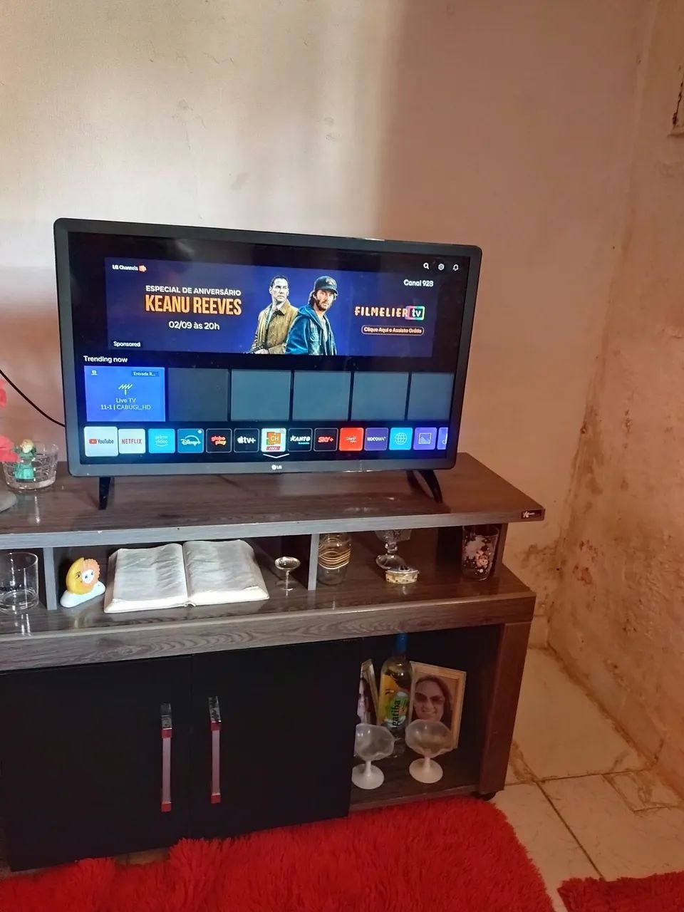 Vendo essa tv smart de 32 polegadas funcionando perfeitamente da LG  - Foto 3