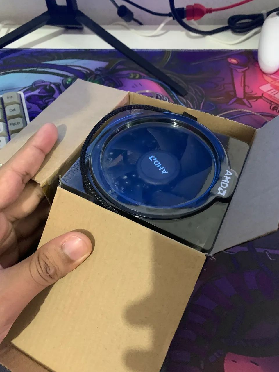 Ryzen 5 2400G com cooler Box original AM4 - Foto 2