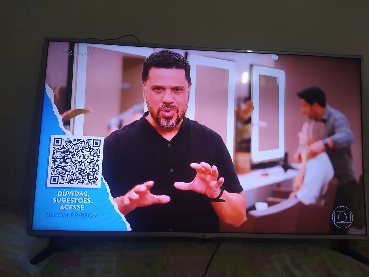 Tv smart LG 55 polegadas wi-fi YouTube Netflix funcionando  - Foto 2