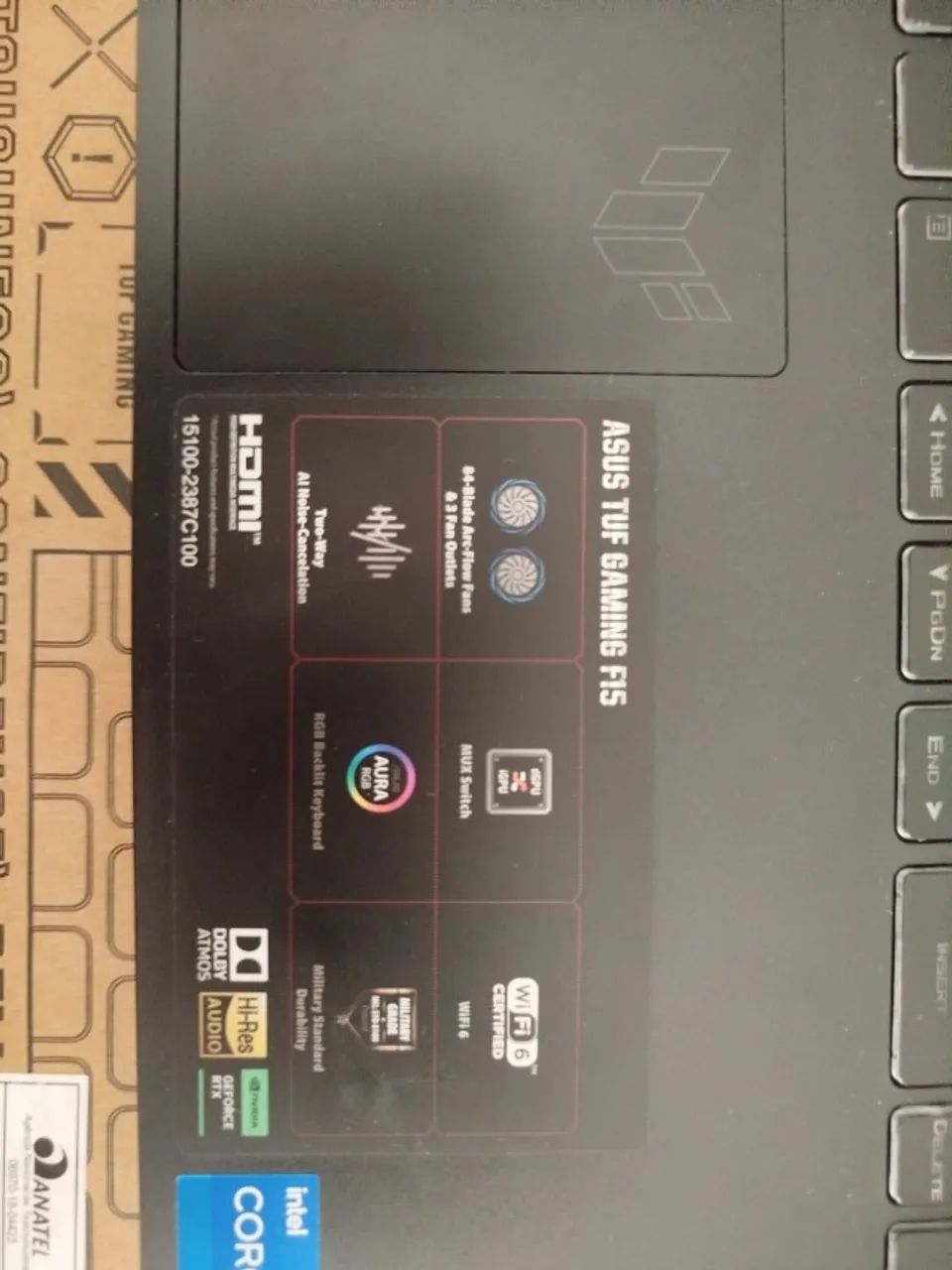 Notebook GAMER ASUS TUF F15 - Foto 2