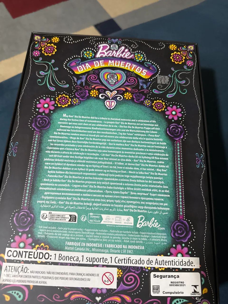 Boneco Ken dia de Los muertos  - Foto 4