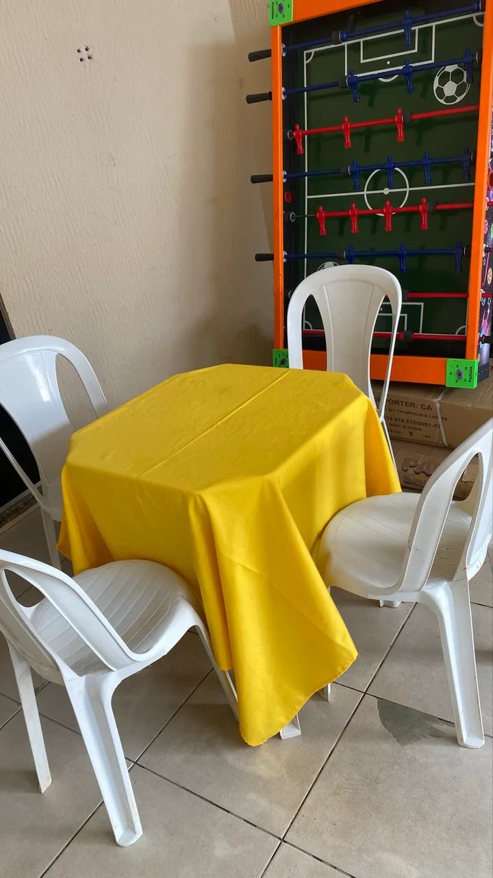 Mesas quadrada com 4 lugares para festas e eventos  - Foto 3